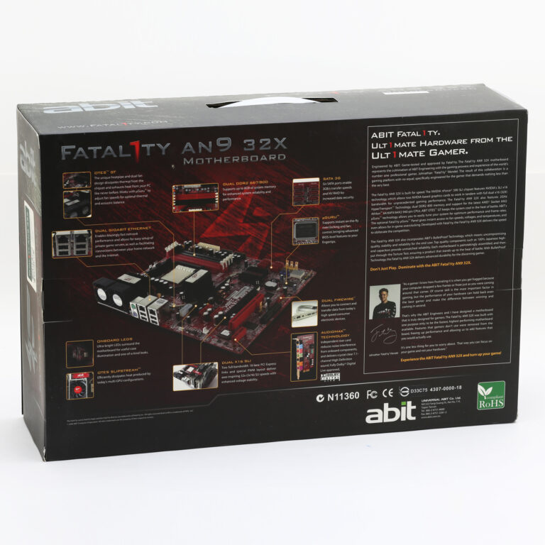 Fatal1ty AN9 32X Motherboard - image 2