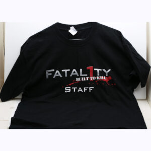 Fatal1ty Built To Kill Staff T-Shirt - image 1