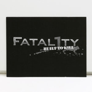 Fatal1ty Built To Kill Tradeshow Spin Promotional - image 1