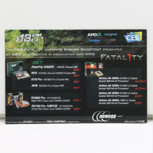 Fatal1ty CES Shootout Newegg Promotional - image 1