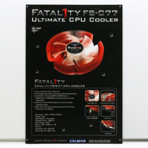 Fatal1ty CPU Cooler Specs Promotional - image 1