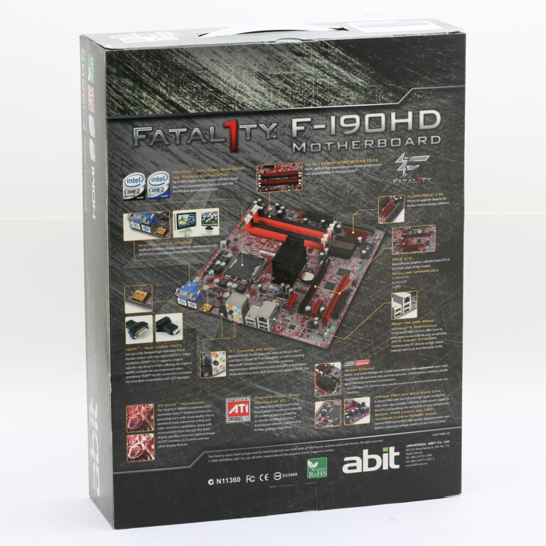 Fatal1ty F-I90HD Motherboard - image 2