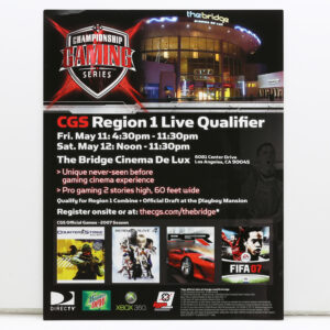 Fatal1ty Region1 Live Qualifier Promotional - image 1