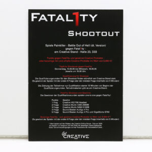 Fatal1ty Shootout CeBit Promotional - image 1